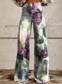 Alessia - Vintage Bohemian Style Trousers