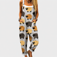 Cozy Patterned Jumpsuit
