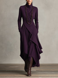 Natalie | Sophisticated Draped Dress