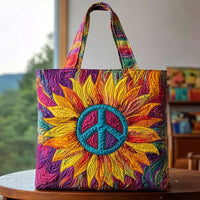 Prošívaná taška přes rameno Slunečnice Free Spirit