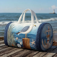 Coastal Gull Woven Bag