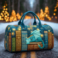 Prošívaná duffle taška Dragon Tome
