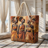 Plážová taška - Zářící Melanin Queens