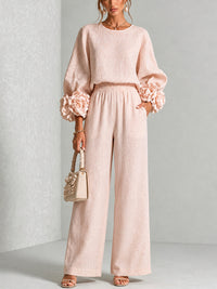 Carys | Floral Print Two-Piece Cuff Set