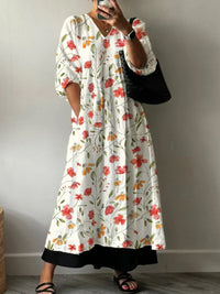 Chic Printed Dress Ana
